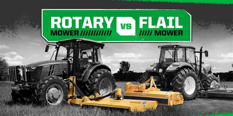 skid steer flail mower vs rotary mower|triple gang flail mower vs hog.